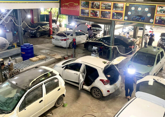 Kiểm tra, sửa chữa ô tô ngập nước uy tin Thanh Hoá 