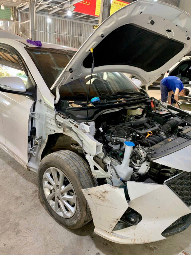 Phục hồi xe tai nạn Nhanh Chóng Uy Tín Tại Thanh Hóa - Gara ô tô thanh hóa