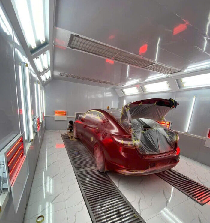 Sơn xe Ô tô lấy ngay tại thanh hóa - gara ô tô thanh hóa - gara ô tô huy cường