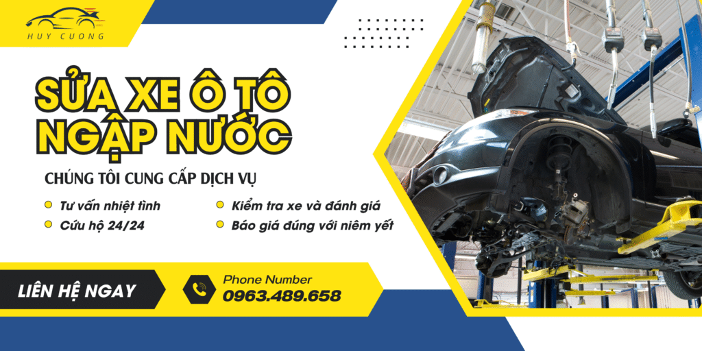 Gara Sửa Xe Ô Tô Ngập Nước Uy Tín Thanh Hóa